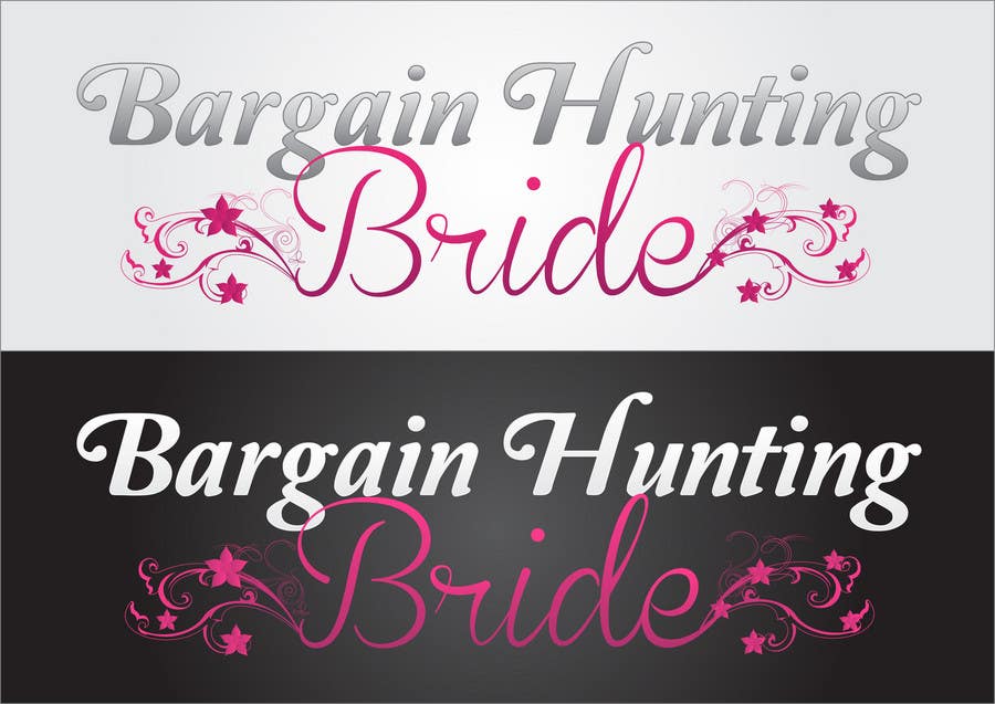 Proposition n°45 du concours                                                 Logo Design for Bargin Hunting Bride
                                            