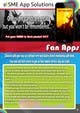 Kilpailutyön #13 pienoiskuva kilpailussa                                                     Fact sheet/flyer for a Fan Smartphone App
                                                