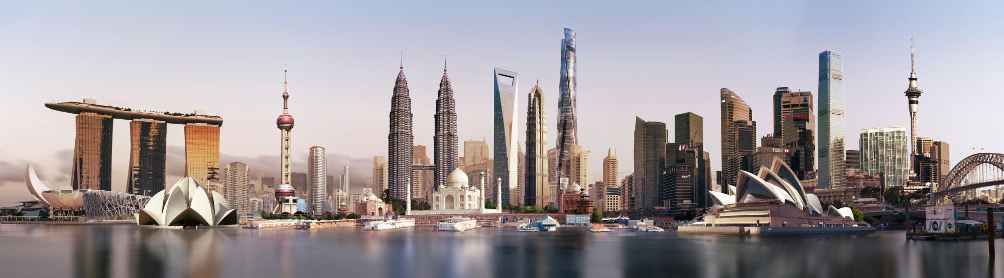 Kilpailutyö #16 kilpailussa                                                 Skyline image of iconic Asia Pacifirc Buildings
                                            