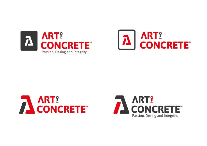 Penyertaan Peraduan #86 untuk                                                 Design a Logo for The Art of Concrete
                                            