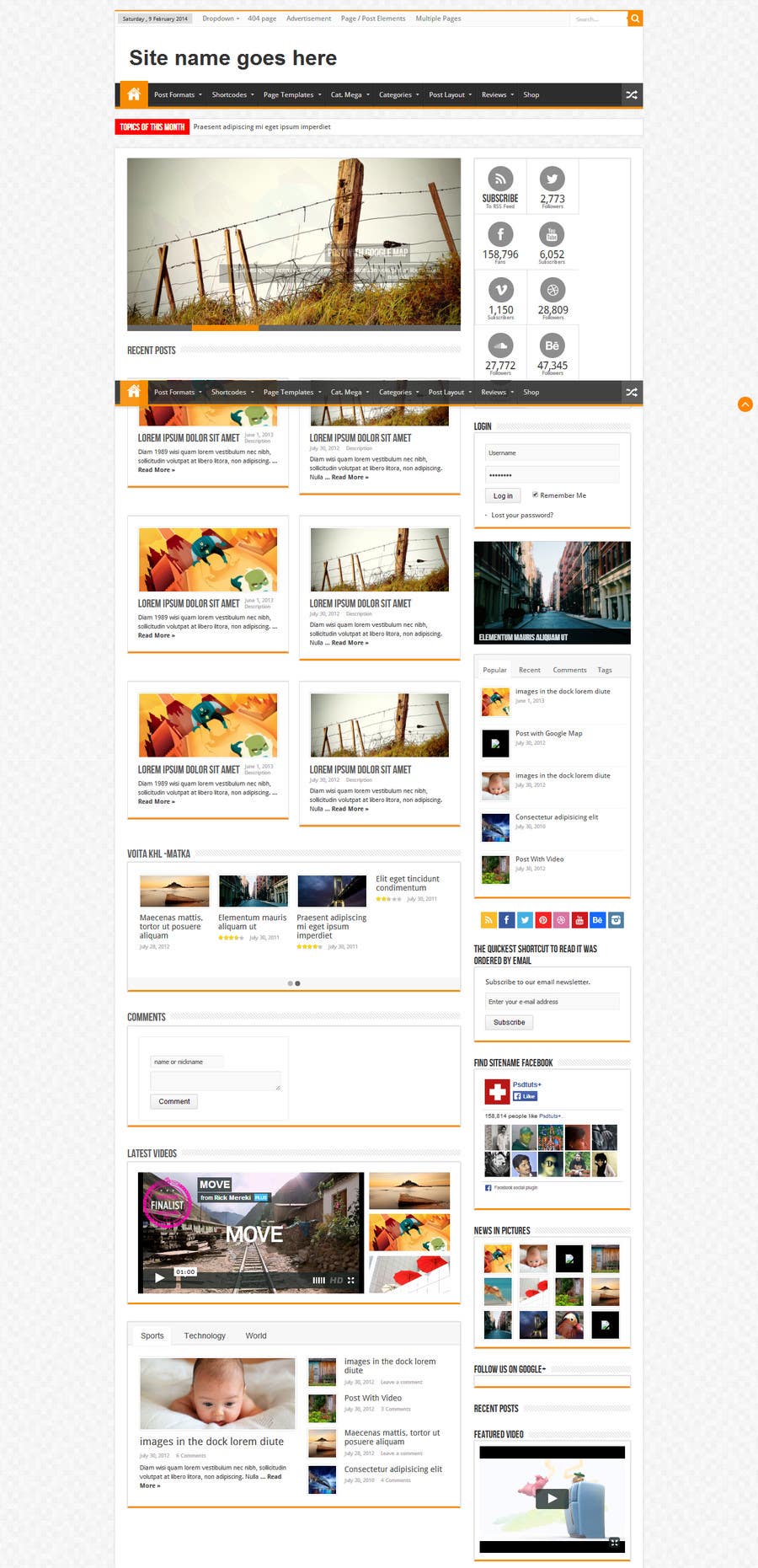 Penyertaan Peraduan #15 untuk                                                 Redesign the Content Area of a Web Page (Just one page)
                                            