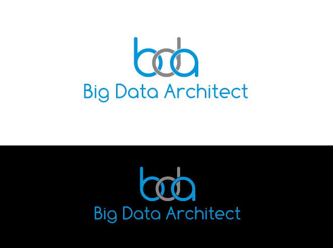 Penyertaan Peraduan #380 untuk                                                 Design a Logo for "Big Data Architect"
                                            