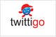 Pictograma corespunzătoare intrării #192 pentru concursul „                                                    Logo Design for twittigo, a touristical and guide service
                                                ”