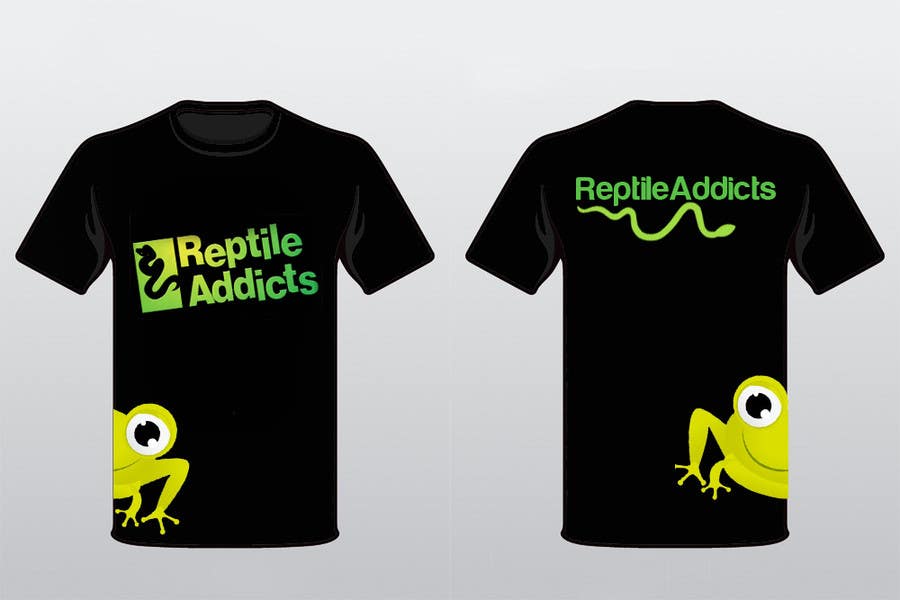 Kilpailutyö #20 kilpailussa                                                 Design a T-Shirt for Reptile Addicts
                                            