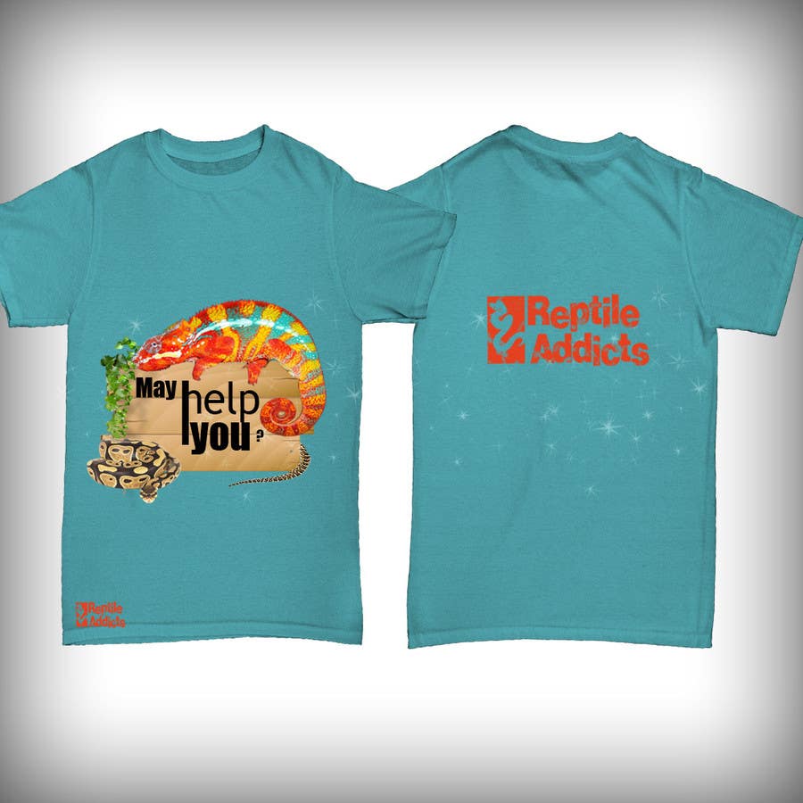 Kilpailutyö #26 kilpailussa                                                 Design a T-Shirt for Reptile Addicts
                                            