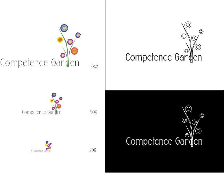 Kilpailutyö #6 kilpailussa                                                 Design of Logos for competencegarden
                                            