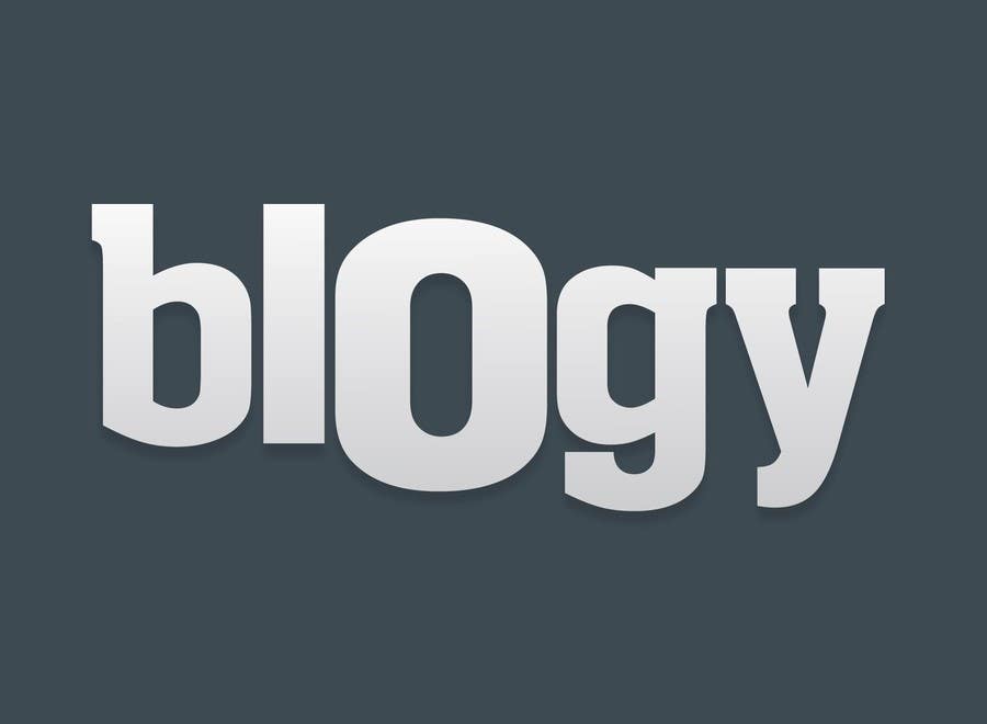 Bài tham dự cuộc thi #13 cho                                                 Blogy Logo Design
                                            