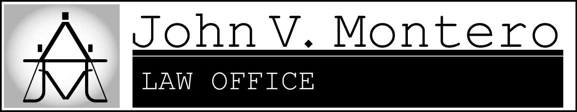 Contest Entry #157 for                                                 Logo Design for Law Office of John V. Montero
                                            