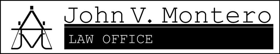 Inscrição nº 155 do Concurso para                                                 Logo Design for Law Office of John V. Montero
                                            