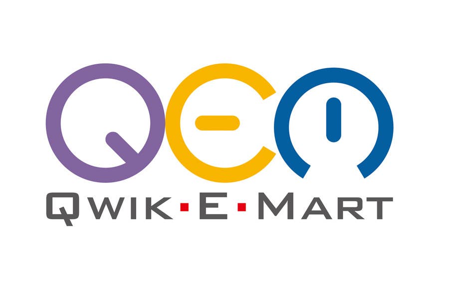 Participación en el concurso Nro.144 para                                                 Logo Design for Qwik-E-Mart
                                            