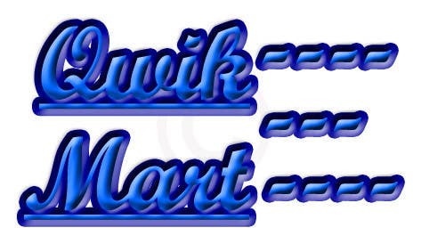 Конкурсна заявка №34 для                                                 Logo Design for Qwik-E-Mart
                                            