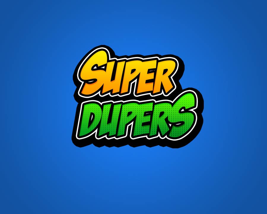 Proposition n°2 du concours                                                 Design a Logo for Super hero game
                                            