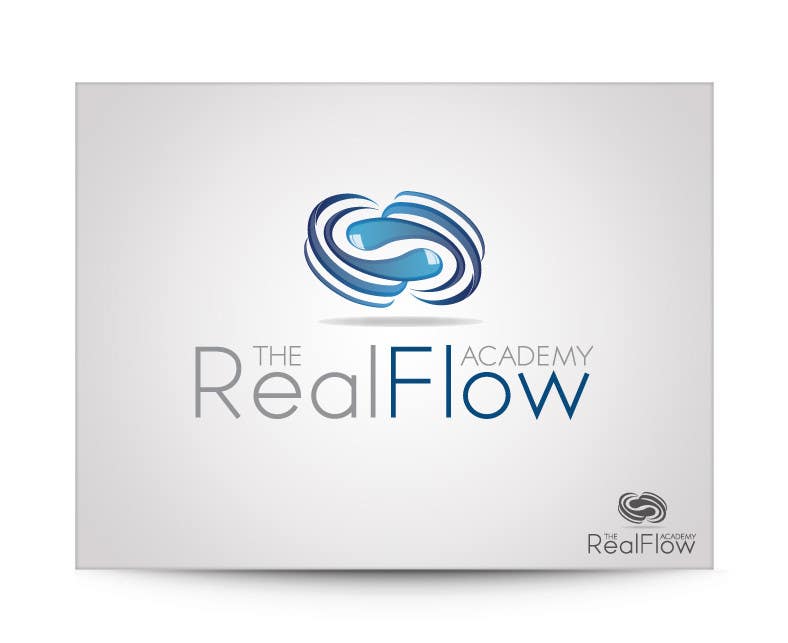 Entri Kontes #371 untuk                                                Logo Design for The Realflow Academy
                                            