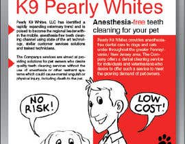 Ollive tarafından Flyer Design for K9 Pearly Whites [K9PW.com] için no 27