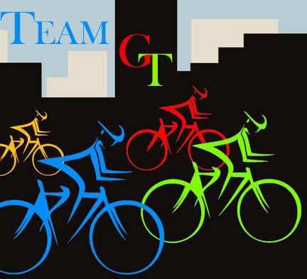Proposition n°48 du concours                                                 Road bike team logo
                                            