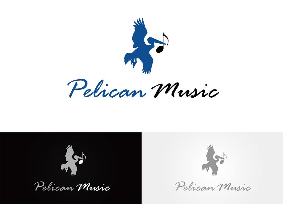 Penyertaan Peraduan #40 untuk                                                 Design a Logo for "Pelican Music"
                                            