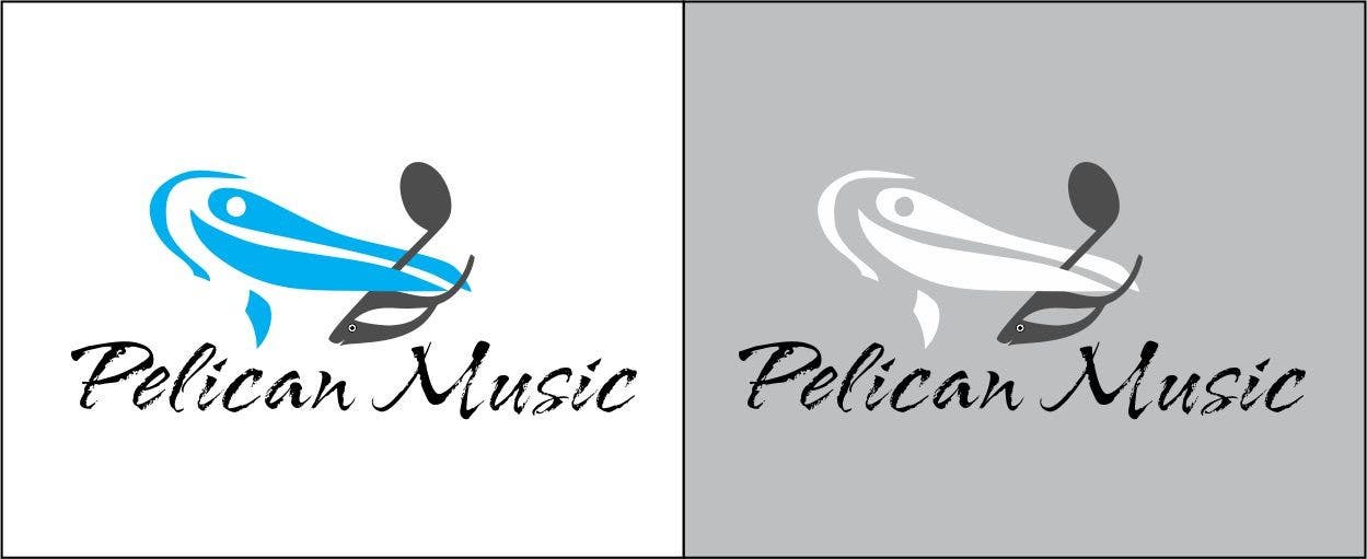 Proposition n°46 du concours                                                 Design a Logo for "Pelican Music"
                                            
