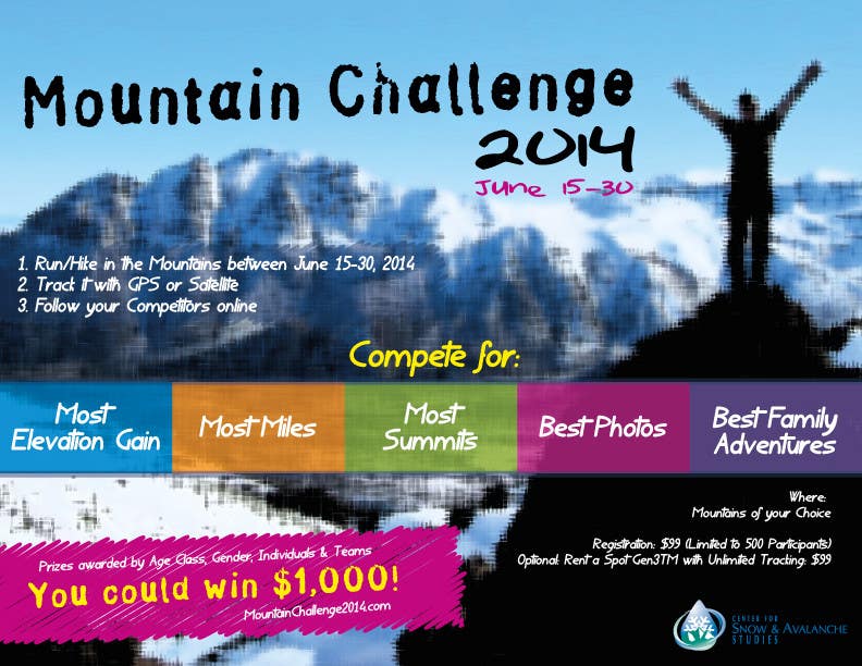 Bài tham dự cuộc thi #8 cho                                                 Design a Flyer/Poster for a Mountain Adventure Event
                                            