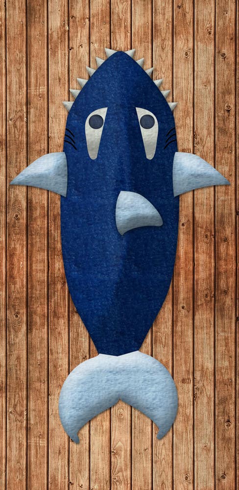 Inscrição nº 10 do Concurso para                                                 Design for the physical product called "shark tail blanket for kids"
                                            