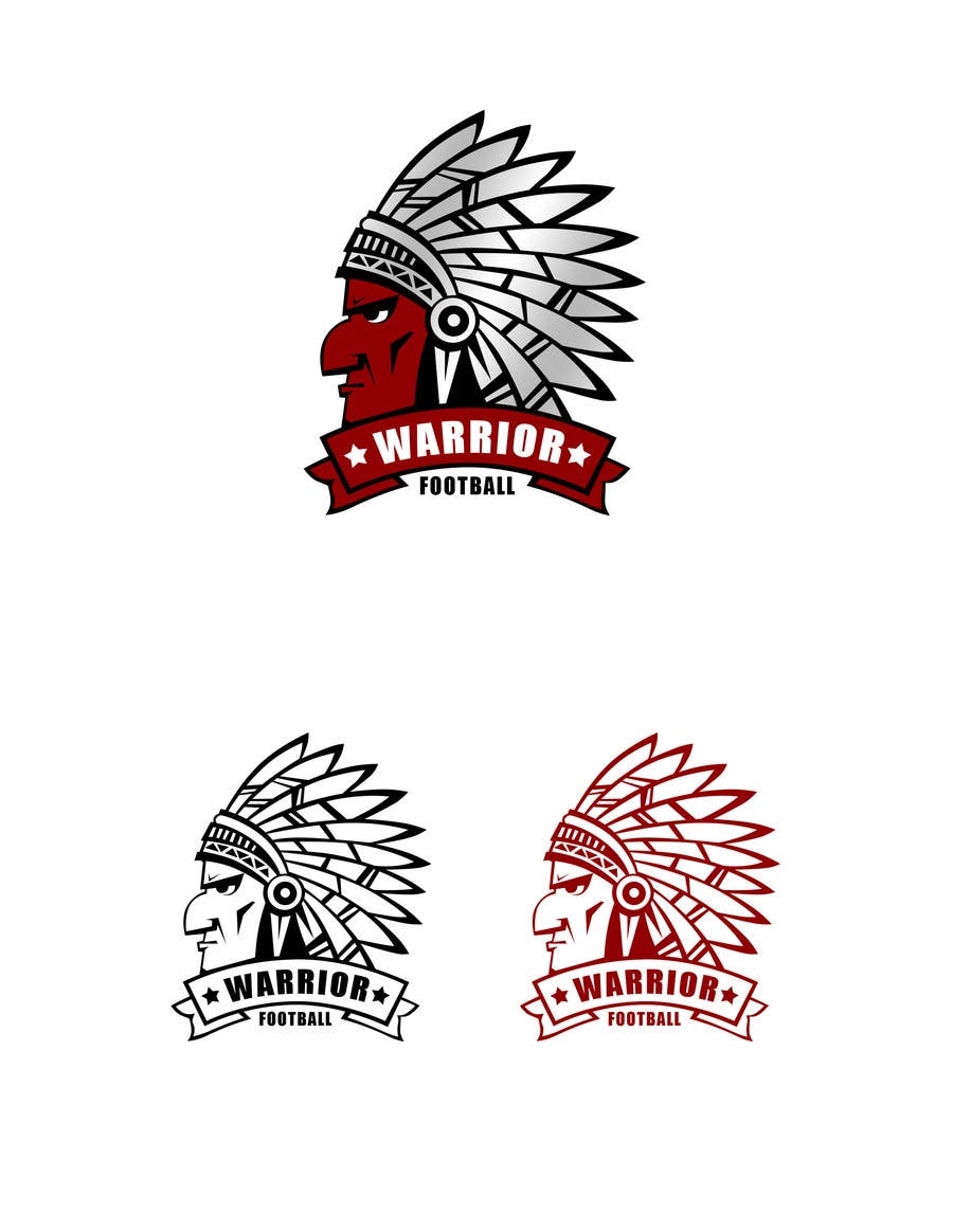 Konkurrenceindlæg #6 for                                                 Logo Design for Warrior Football
                                            