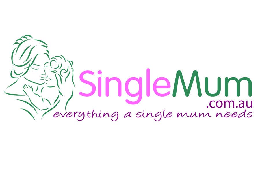 Příspěvek č. 350 do soutěže                                                 Logo Design for SingleMum.com.au
                                            