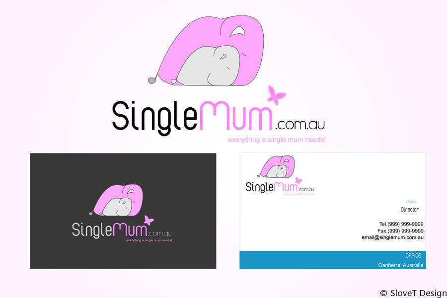 Kandidatura #317për                                                 Logo Design for SingleMum.com.au
                                            
