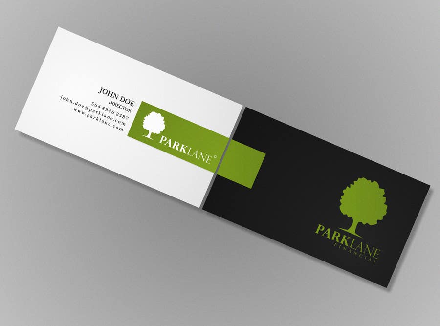 Proposition n°40 du concours                                                 Business Card Design for Park Lane Financial
                                            