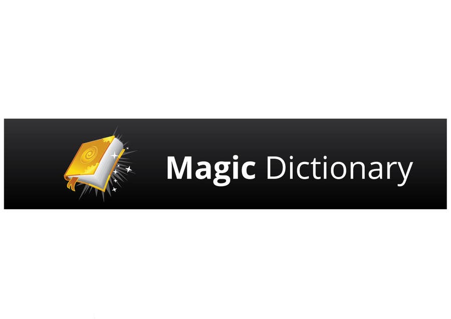 Kilpailutyö #22 kilpailussa                                                 Design a Logo for Magic Dictionary Mozilla Firefox Toolbar
                                            