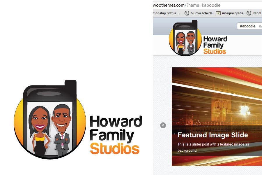 
                                                                                                                        Proposition n°                                            100
                                         du concours                                             Logo Design for Howard Family Studios
                                        