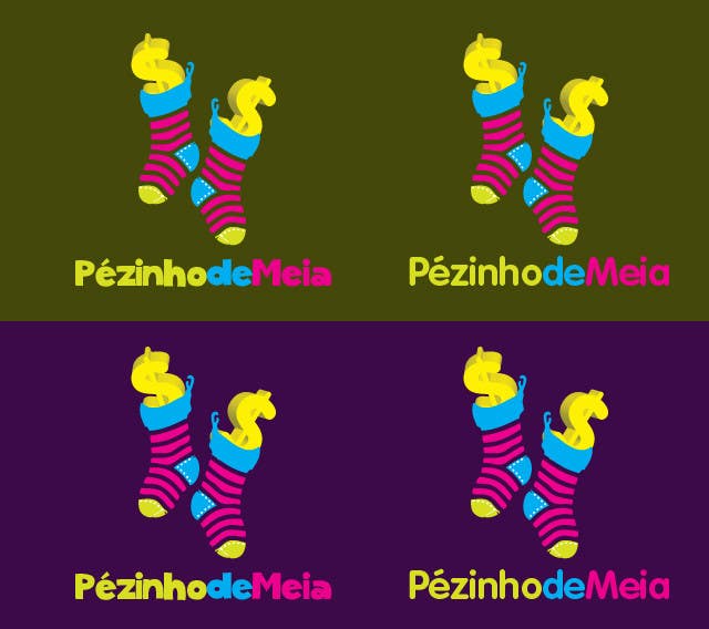 Entri Kontes #191 untuk                                                Logo Design for Pezinho de Meia (Baby Socks in portuguese)
                                            