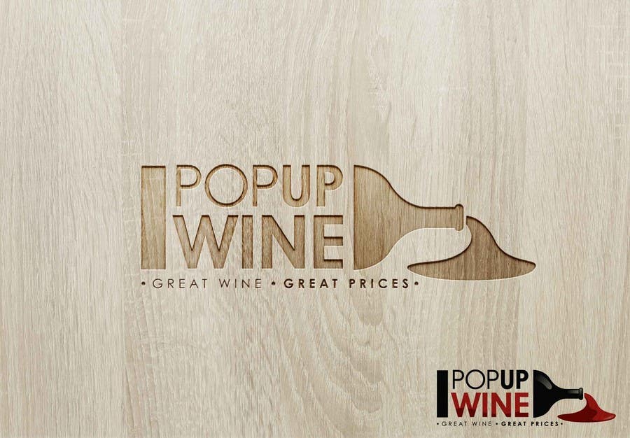 Proposition n°102 du concours                                                 Design a Logo for Pop Up Wine Store - Online & Offline
                                            