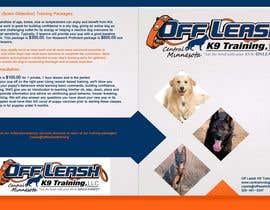 stylishwork tarafından Design a Brochure for Off Leash K9 Training, Central MN -- 2 için no 26