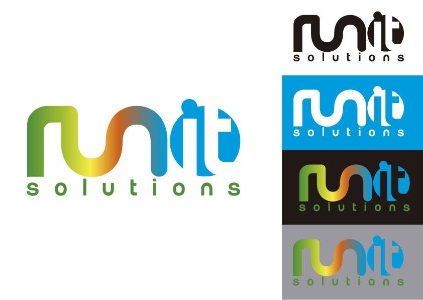 Zgłoszenie konkursowe o numerze #33 do konkursu o nazwie                                                 Projetar um Logo para a empresa RunIT Solutions
                                            