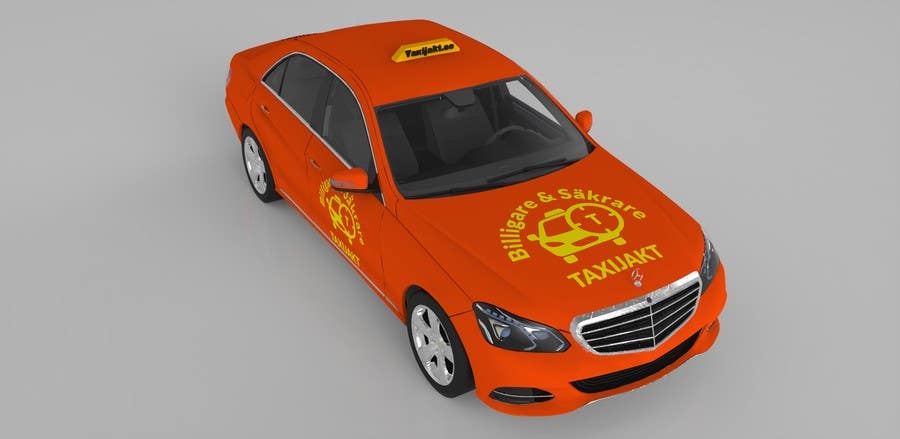 Bài tham dự cuộc thi #16 cho                                                 Do some 3D Modelling for Taxi Car Wrapping/Look
                                            