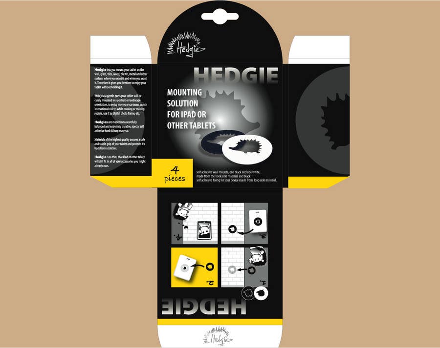 Kilpailutyö #13 kilpailussa                                                 Graphic Design for Hedgie packaging (Hedgie.net)
                                            