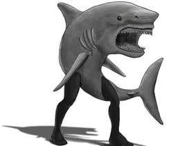 #11 for Illustrate a Half-Man Half-Shark Character for a Movie af GonzalezRobert