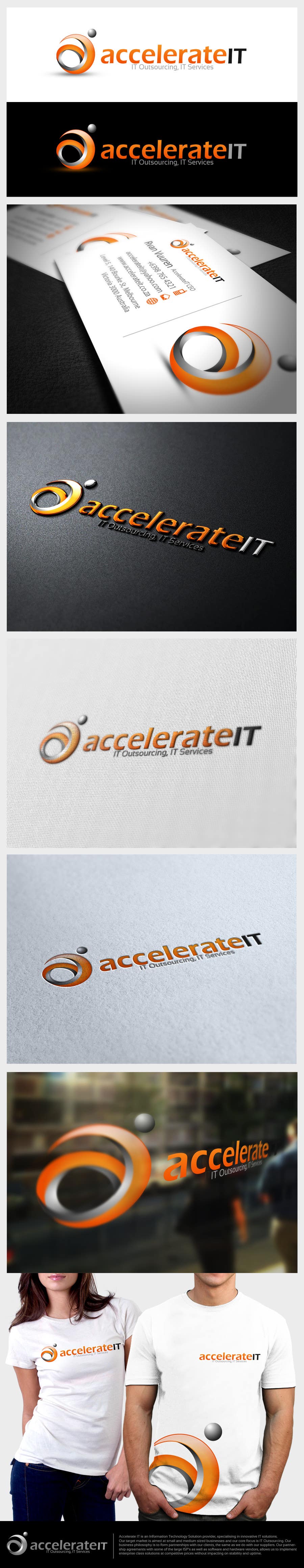 Contest Entry #96 for                                                 Logo Design for Accelerate IT
                                            