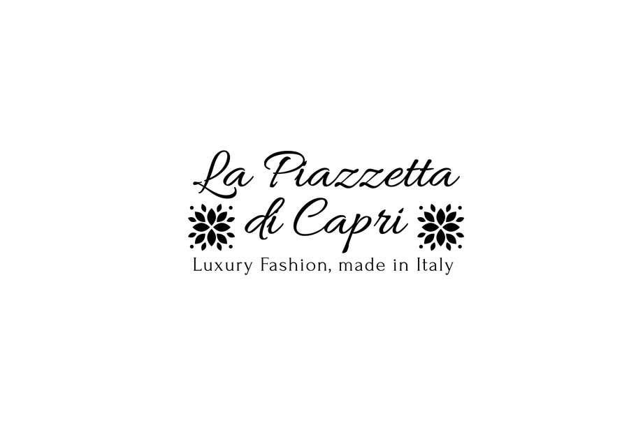 Kilpailutyö #29 kilpailussa                                                 LA PIAZZETTA DI CAPRI Luxury Fashion, Made in Italy watermark
                                            