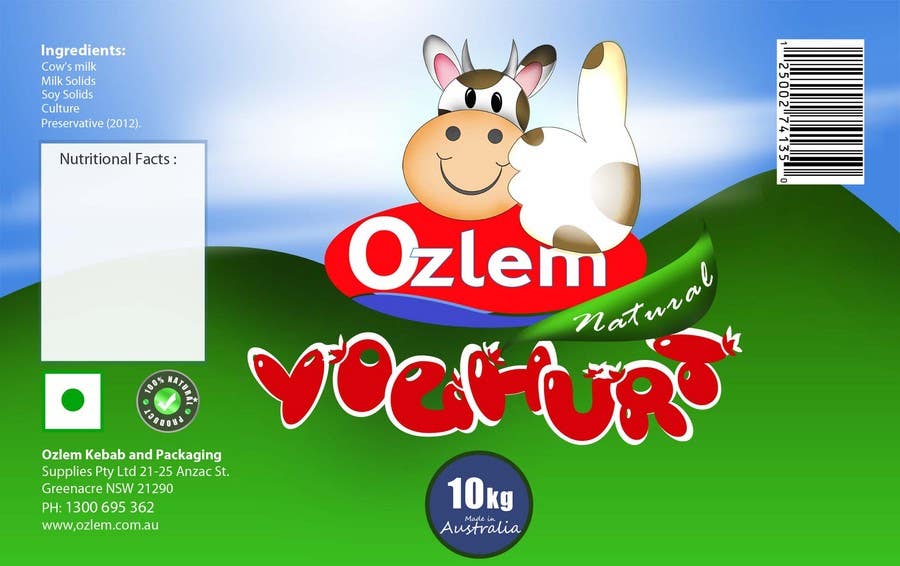 #172. pályamű a(z)                                                  Graphic Design for Ozlem Kebab & Packaging Pty Ltd
                                             versenyre