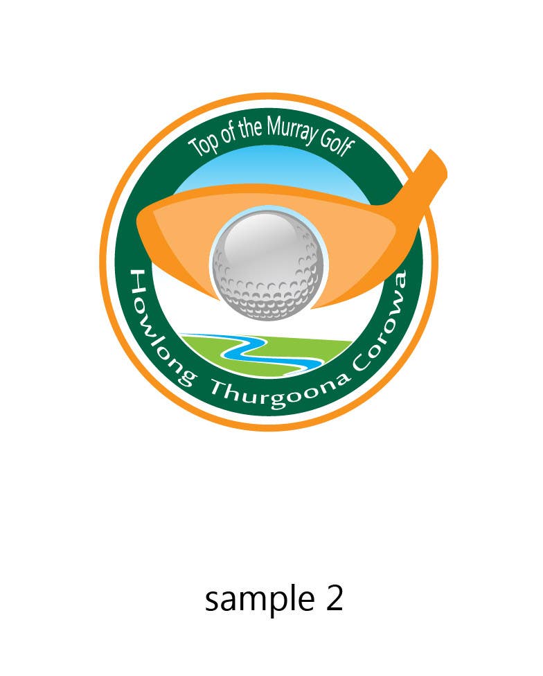 Kilpailutyö #127 kilpailussa                                                 Logo Design for Top Of The Murray Golf
                                            