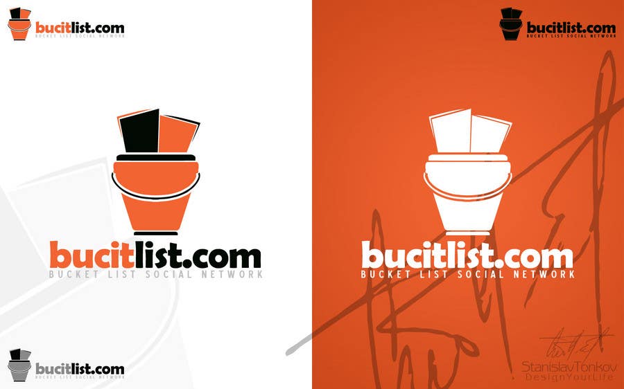Inscrição nº 39 do Concurso para                                                 Logo Design for bucitlist.com
                                            