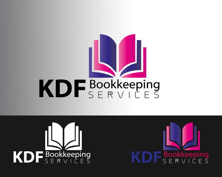Intrarea #28 pentru concursul „                                                Logo Design for KDF Bookkeeping Services
                                            ”