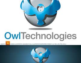#68 para Owl Technologies Logo por tobyquijano