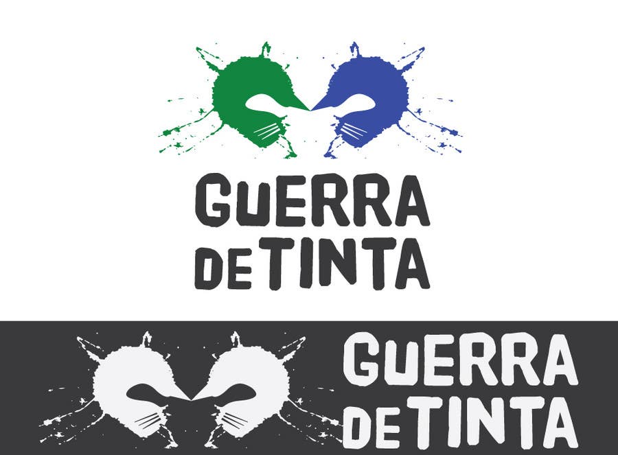 Bài tham dự cuộc thi #244 cho                                                 Logo Design for Guerra de Tinta
                                            