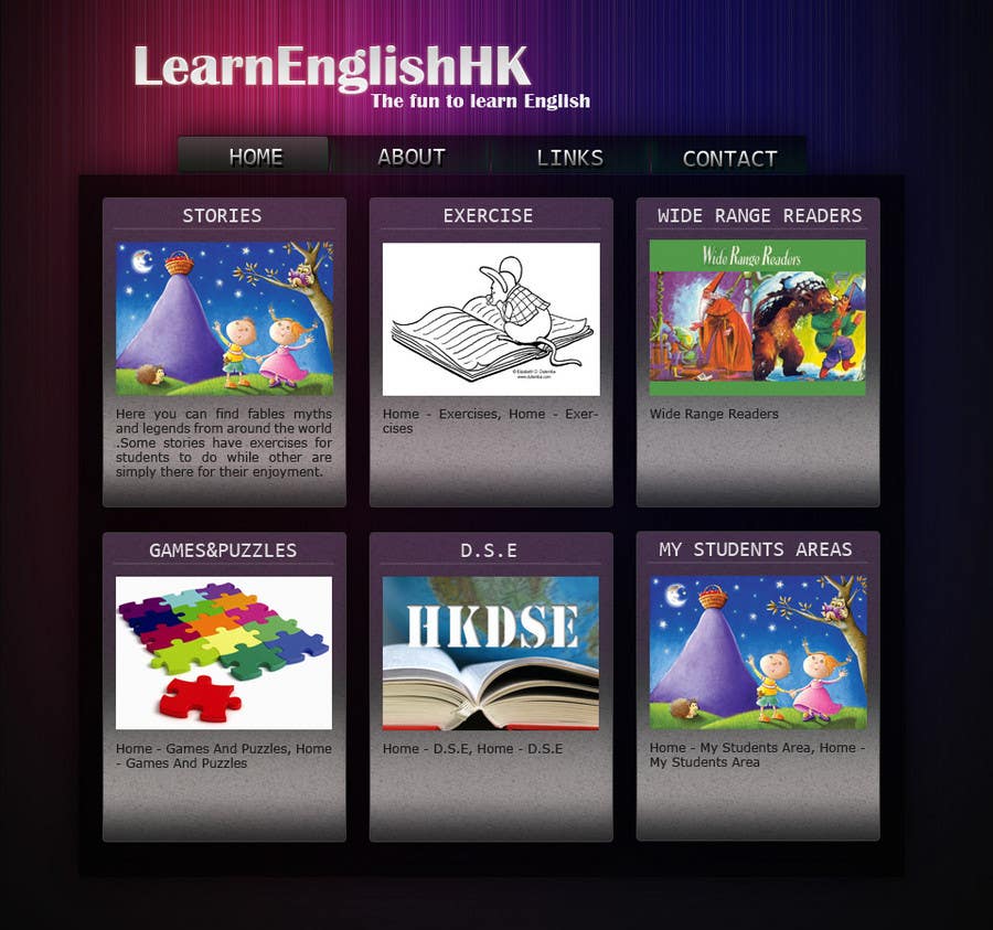 Penyertaan Peraduan #8 untuk                                                 Wordpress Theme Design for Teaching English
                                            