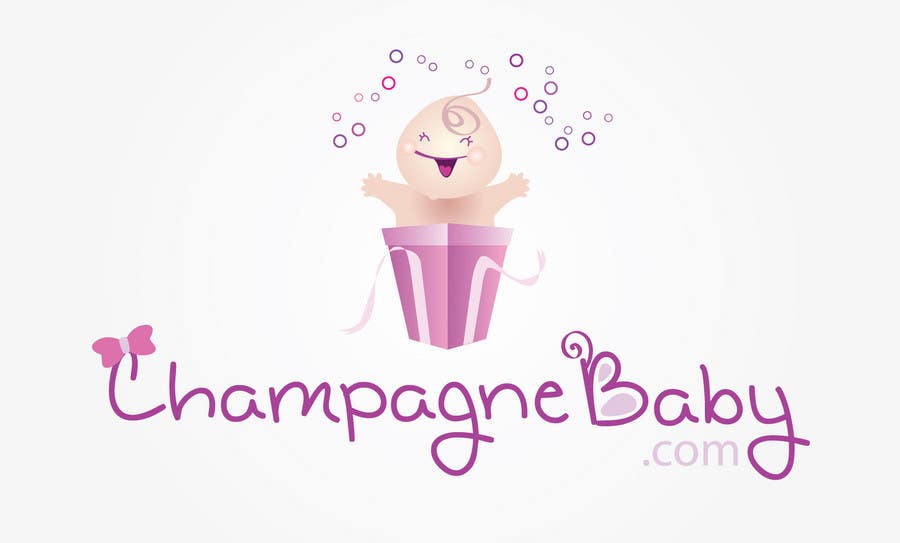 Bài tham dự cuộc thi #72 cho                                                 Logo Design for www.ChampagneBaby.com
                                            