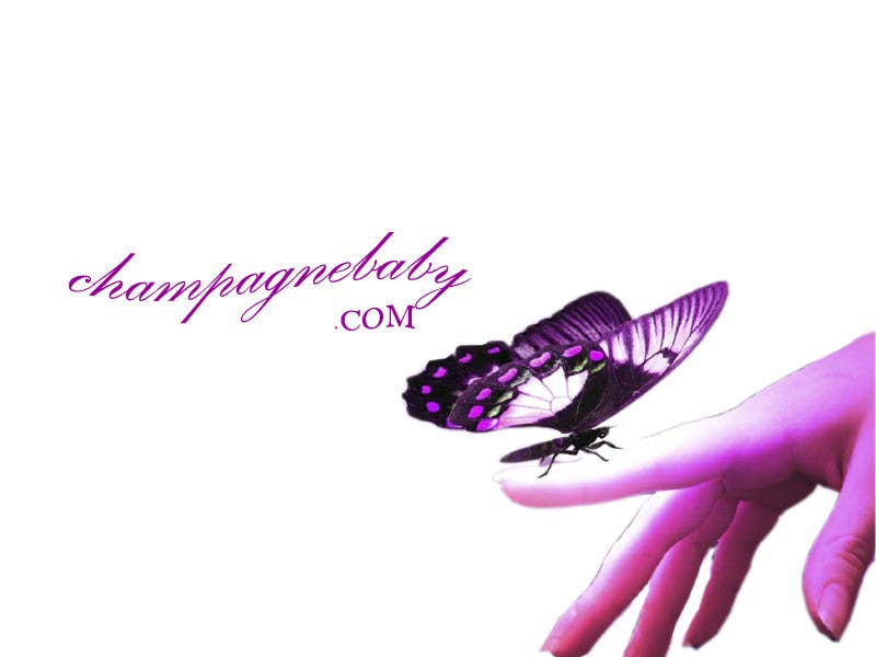 Konkurransebidrag #101 i                                                 Logo Design for www.ChampagneBaby.com
                                            