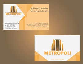 c7m tarafından Design some Business Cards for Metropoli için no 18