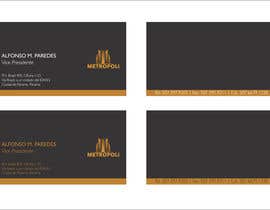 dsavio tarafından Design some Business Cards for Metropoli için no 15