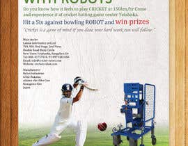 #14 untuk Advertising Poster for Cricket Batting Game Center oleh mydZnecoz